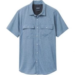 Budget ⭐ prAna Garvan Shirt Men's ⌛ -PrAna Sales Store ANTBLU