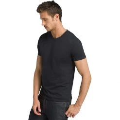 Hot Sale ⭐ prAna V Neck Slim Fit T Shirt Men's 😍 -PrAna Sales Store BK 19