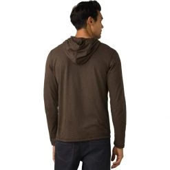 Outlet ⌛ prAna Long Sleeve Hoodie Men's 😍 -PrAna Sales Store BKOLIHEA D1