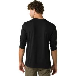 Hot Sale 👏 prAna Crew Long Sleeve T Shirt Men's 🤩 -PrAna Sales Store BK D4 2