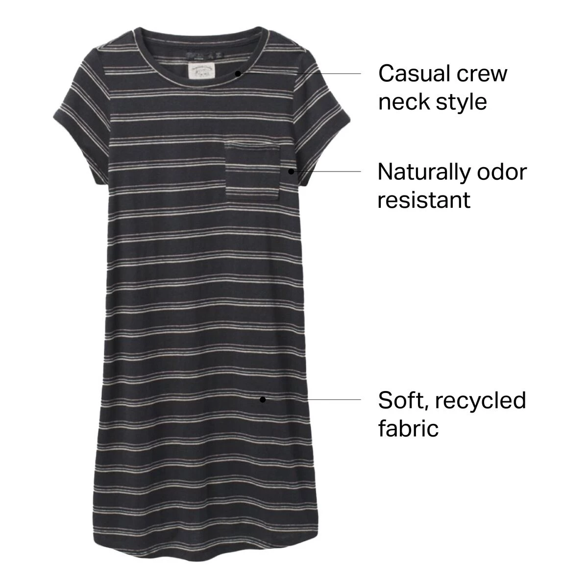 Buy π prAna Elana Cozy Upπ Dress Women's π 3 Buy π prAna Elana Cozy Upπ Dress Women's π - Image 2