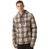 New ❤️ prAna Asgard Hooded Flannel Shirt Men's 🧨 -PrAna Sales Store CAM