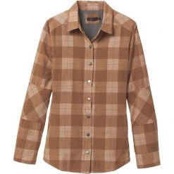Best Pirce 💯 prAna Porter Park Flannel Shirt Women's 🌟 -PrAna Sales Store CAM D2 3