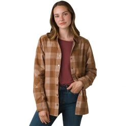 Best Pirce 💯 prAna Porter Park Flannel Shirt Women's 🌟 -PrAna Sales Store CAM D3 3