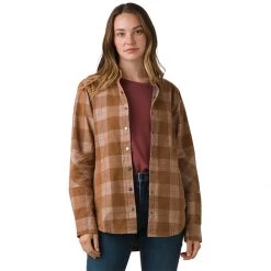 Best Pirce 💯 prAna Porter Park Flannel Shirt Women's 🌟 -PrAna Sales Store CAM D4 2