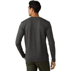 Deals ⭐ prAna Journeyman Long Sleeved Slim T Shirt Men's ⌛ -PrAna Sales Store CHAHEAWIS D2
