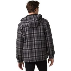 New ❤️ prAna Asgard Hooded Flannel Shirt Men's 🧨 -PrAna Sales Store CHA D1