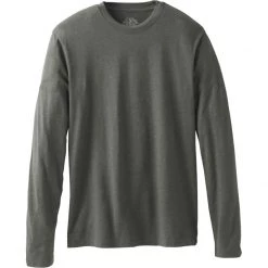 Hot Sale 👏 prAna Crew Long Sleeve T Shirt Men's 🤩 -PrAna Sales Store CHHE D6 1