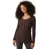 New 🧨 prAna Milani Henley Top Women's ✨