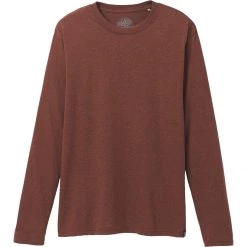 Hot Sale 👏 prAna Crew Long Sleeve T Shirt Men's 🤩 -PrAna Sales Store CLOHEA 1