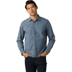 Best deal 😀 prAna Hampstead Slim Shirt Men's ⭐ -PrAna Sales Store DANBLU D3 2