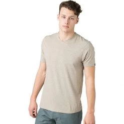 Hot Sale ⭐ prAna V Neck Slim Fit T Shirt Men's 😍 -PrAna Sales Store DARKHHE