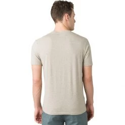Hot Sale ⭐ prAna V Neck Slim Fit T Shirt Men's 😍 -PrAna Sales Store DARKHHE D2