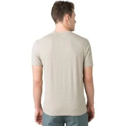 Hot Sale ⭐ prAna V Neck Slim Fit T Shirt Men's 😍 -PrAna Sales Store DARKH D1