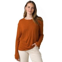 Hot Sale 🔔 prAna Cozy Up Long Sleeve T Shirt Women's 🎉 -PrAna Sales Store GINHEA D2