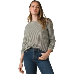Hot Sale 🔔 prAna Cozy Up Long Sleeve T Shirt Women's 🎉 -PrAna Sales Store KALHEASTR