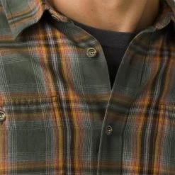 Buy 👍 prAna Dolberg Flannel Slim Shirt Men's ✨ -PrAna Sales Store KAL D3 1