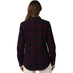 Best Pirce 💯 prAna Porter Park Flannel Shirt Women's 🌟 -PrAna Sales Store NAU D1 3