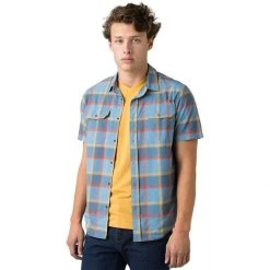 Outlet ✨ prAna Cayman Plaid Short Sleeve Shirt Men's ✨ -PrAna Sales Store NIC 2