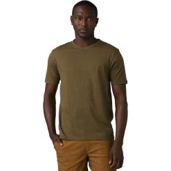 Hot Sale ⭐ prAna V Neck Slim Fit T Shirt Men's 😍 -PrAna Sales Store PEAHEA 3