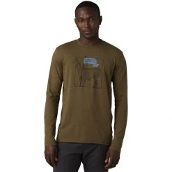 Deals ⭐ prAna Journeyman Long Sleeved Slim T Shirt Men's ⌛ -PrAna Sales Store PEAHEACOM