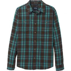 Buy 👍 prAna Dolberg Flannel Slim Shirt Men's ✨ -PrAna Sales Store PUM