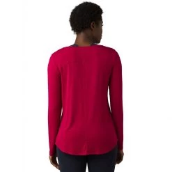 Discount 😀 prAna Foundation Long Sleeve Shirt Women's 🛒 -PrAna Sales Store REDBERHEA D1 2