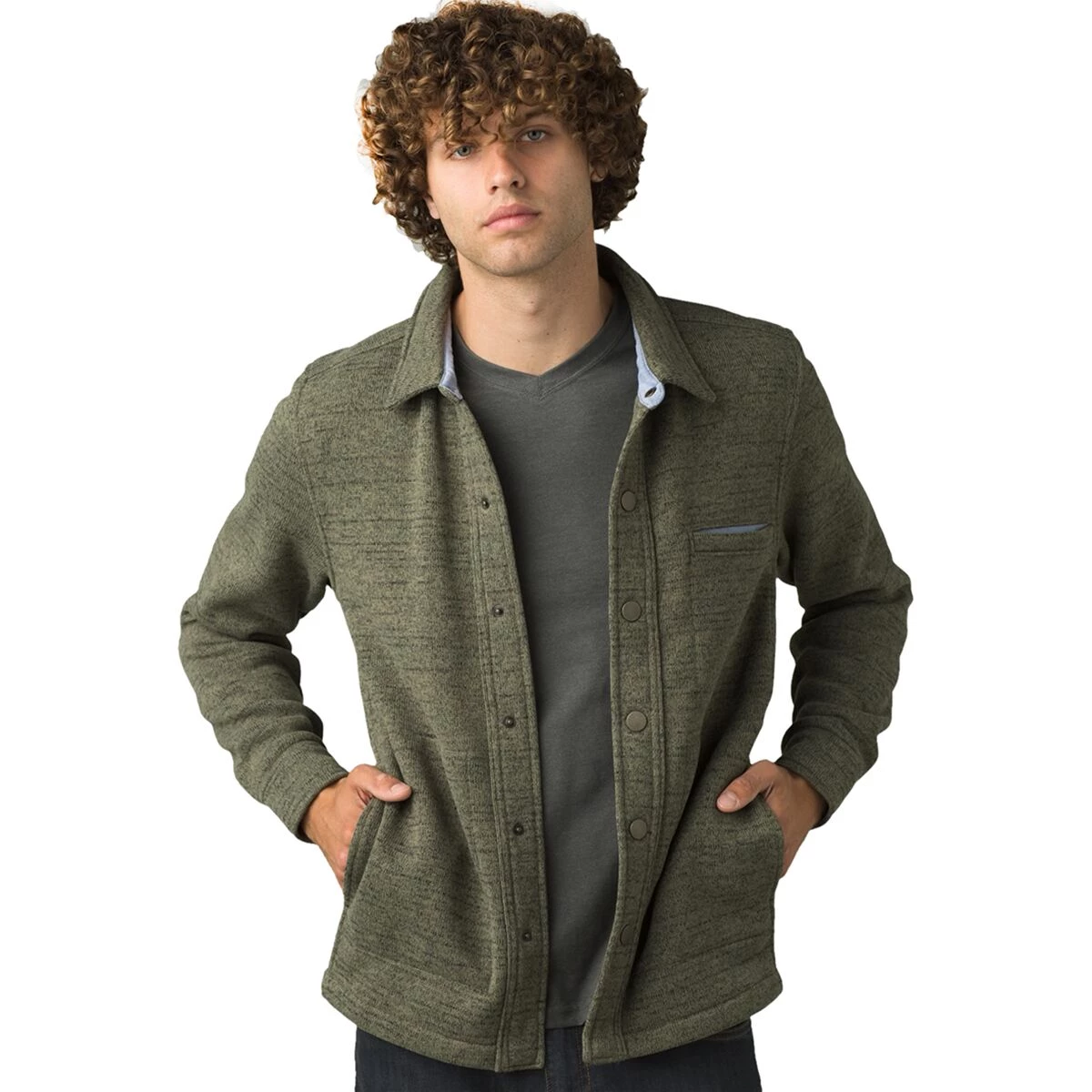 Flash Sale π prAna Tri Thermal Threads Overshirt Men's π 6 Flash Sale π prAna Tri Thermal Threads Overshirt Men's π - Image 5