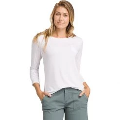 Discount 😀 prAna Foundation Long Sleeve Shirt Women's 🛒 -PrAna Sales Store WH 6