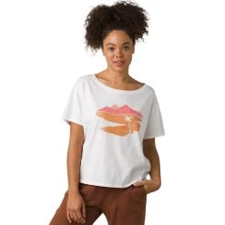 Cheapest 🌟 prAna Organic Graphic T Shirt Women's ⌛ -PrAna Sales Store WHIBEATOW
